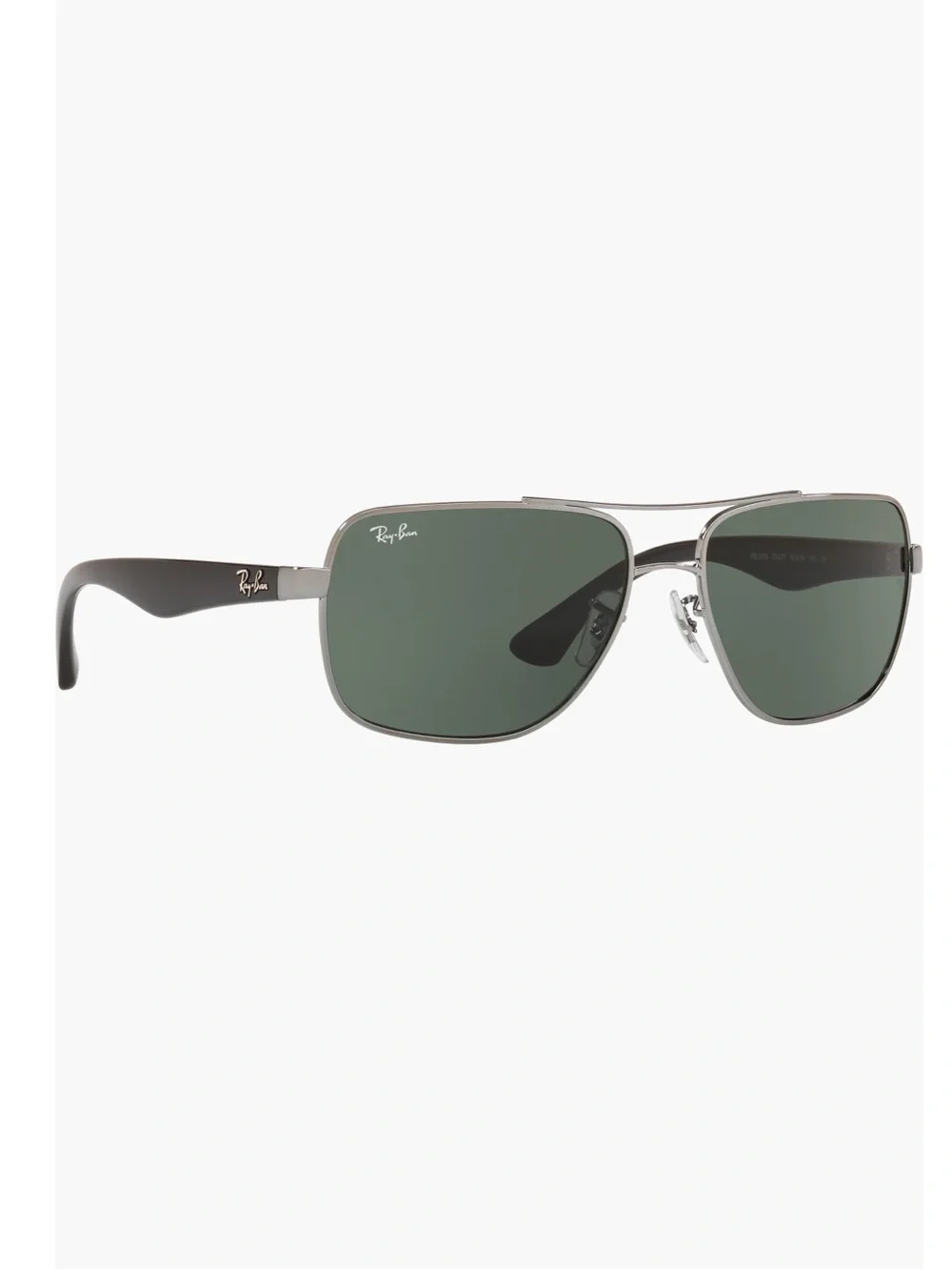 Ray-Ban 60mm Navigator Sunglasses In Gunmetal - New In Case - Reemoly